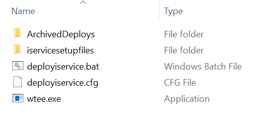 Deploys tools contents Deploys tools contents