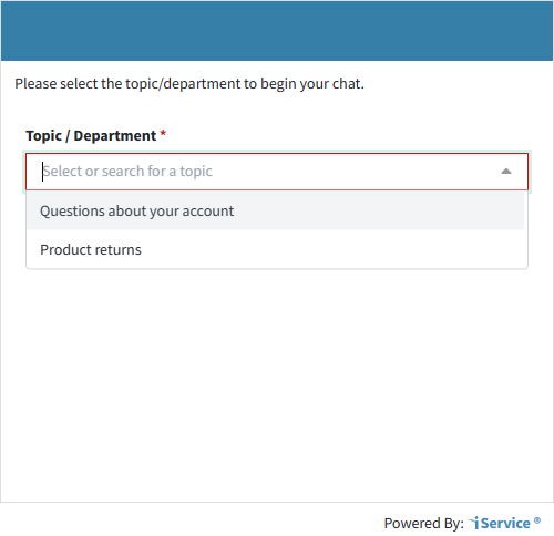 Multiple Topic Selection with Agents Available Multiple Topic Selection with Agents Available
