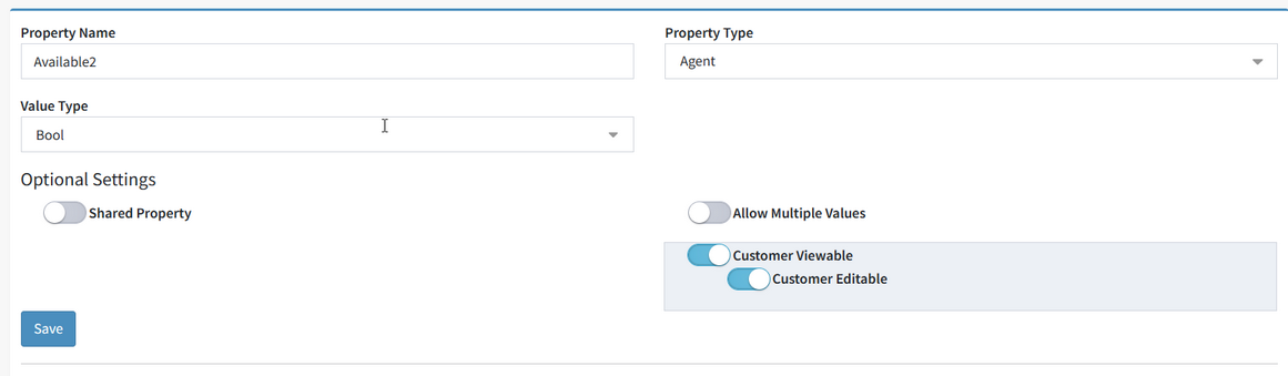 Create a property for agents to set themselves as available for round robin assignment